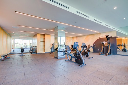 Salle d'exercice - 412-399 Rue De La Rotonde, Montréal (Verdun/Île-Des-Soeurs), QC - Indoor Photo Showing Gym Room