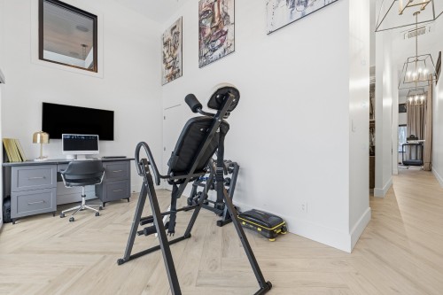 Bureau - 168 Ch. Des Sables, L'Ange-Gardien, QC - Indoor Photo Showing Gym Room
