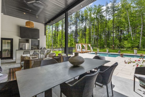 Extérieur - 168 Ch. Des Sables, L'Ange-Gardien, QC - Outdoor With In Ground Pool With Deck Patio Veranda