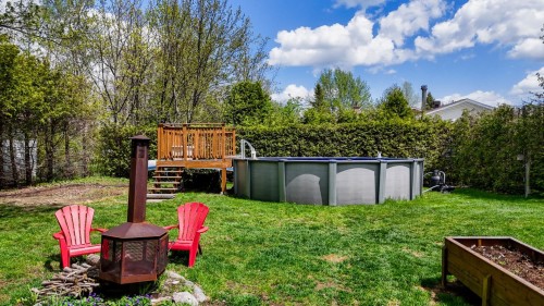 Extérieur - 82 Rue Goudreau, Magog, QC - Outdoor With Above Ground Pool
