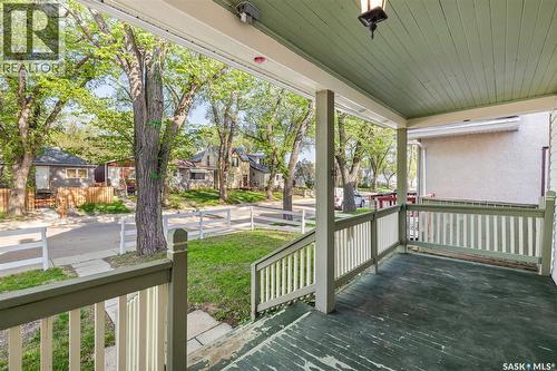 1422 Cameron Street, Regina, SK - Outdoor With Deck Patio Veranda With Exterior