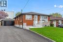 Brick exterior with a stone accent facade - 74 Victor Boulevard, Hamilton, ON  - Outdoor 