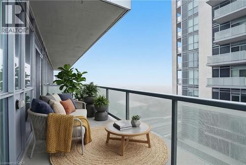 virtually staged - 2087 Fairview Street Unit# 1310, Burlington, ON - Outdoor With Balcony With Exterior
