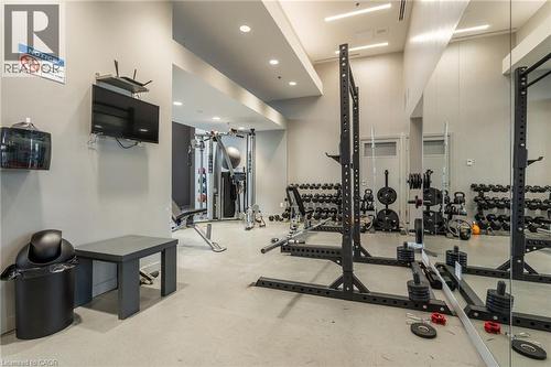 2087 Fairview Street Unit# 1310, Burlington, ON - Indoor Photo Showing Gym Room