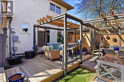 10 Louise Crescent, Regina, SK - Outdoor With Deck Patio Veranda