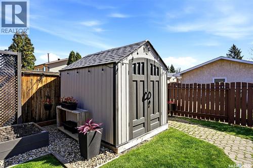 10 Louise Crescent, Regina, SK - Outdoor With Deck Patio Veranda With Exterior