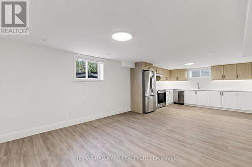 Lower/Bsmt - 655 O'Connor Drive, Toronto, ON - Indoor Photo Showing Kitchen
