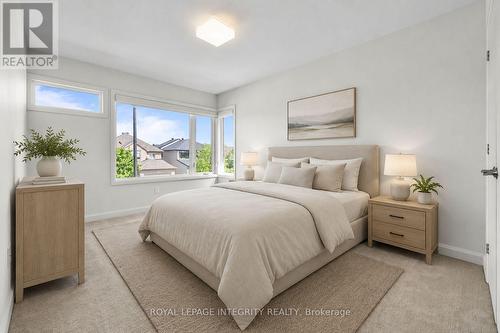 Bedroom #4 **Virtually staged photo** - 143 Stonemeadow Drive, Ottawa, ON - Indoor Photo Showing Bedroom