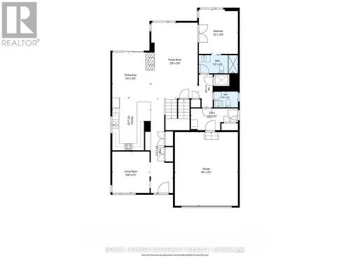 Main level floor plan - 143 Stonemeadow Drive, Ottawa, ON - Other