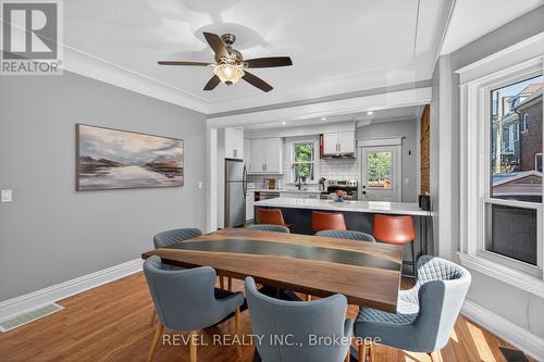 125 Balsam Avenue S, Hamilton, ON - Indoor Photo Showing Dining Room
