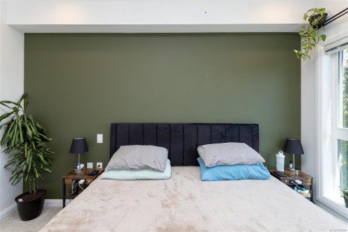 #105-745 Travino Lane, Saanich, BC - Indoor Photo Showing Bedroom
