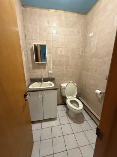 Powder room - 13997 Rue Notre-Dame E., Montréal (Rivière-Des-Prairies/Pointe-Aux-Trembles), QC - Indoor Photo Showing Bathroom