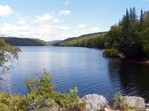 Nearby - 330  - 330A Rue De L'Edelweiss, Sainte-Agathe-Des-Monts, QC - Outdoor With Body Of Water With View