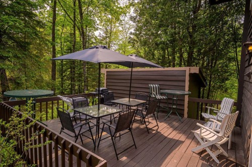 Patio - 330  - 330A Rue De L'Edelweiss, Sainte-Agathe-Des-Monts, QC - Outdoor With Deck Patio Veranda