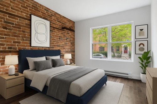 Chambre à coucher - 792 Av. Marin, Montréal (Le Sud-Ouest), QC - Indoor Photo Showing Bedroom