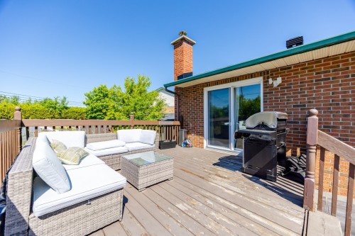 Courtyard - 14 Rue Dragon, Kirkland, QC - Outdoor With Deck Patio Veranda With Exterior