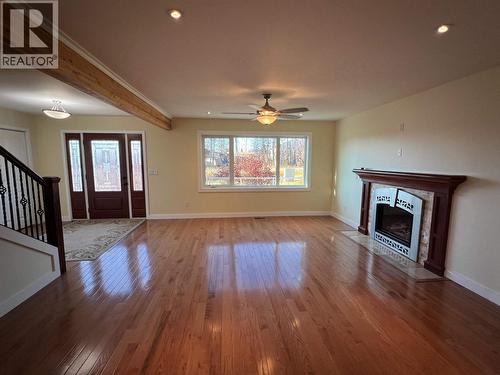 4716 Boundary Road, Fort Nelson, BC - Indoor With Fireplace