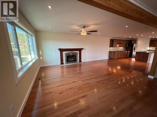 4716 Boundary Road, Fort Nelson, BC - Indoor Photo Showing Other Room With Fireplace