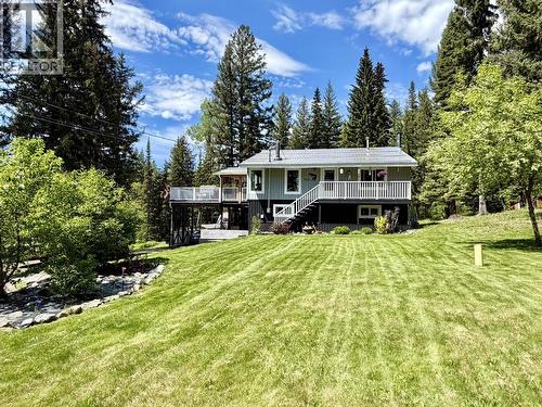 7621 Pettyjohn Road, Deka Lake / Sulphurous / Hathaway Lakes, BC - Outdoor With Deck Patio Veranda