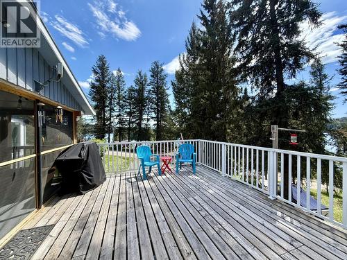 7621 Pettyjohn Road, Deka Lake / Sulphurous / Hathaway Lakes, BC - Outdoor With Deck Patio Veranda