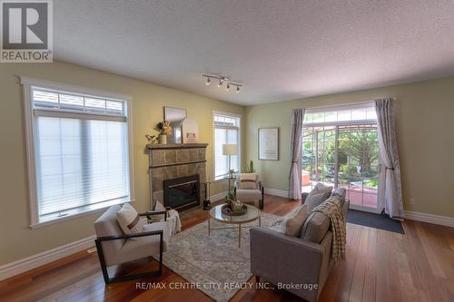 19 Hamilton Street, North Middlesex (Ailsa Craig), ON - Indoor Photo Showing Living Room With Fireplace