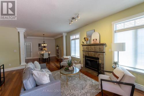 19 Hamilton Street, North Middlesex (Ailsa Craig), ON - Indoor Photo Showing Living Room With Fireplace