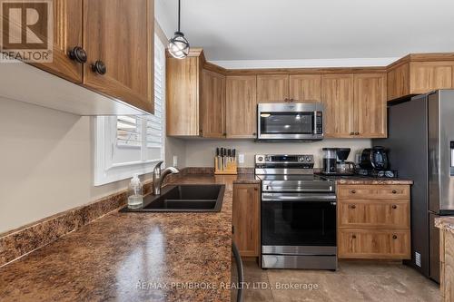 27 Terrance Drive, Petawawa, ON - Indoor Photo Showing Kitchen With Double Sink
