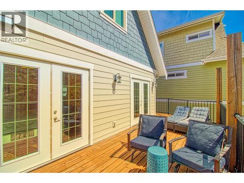 7001 Barcelona Drive Unit# 33, Kelowna, BC - Outdoor With Deck Patio Veranda With Exterior
