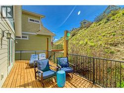 Rear main floor deck off both bedrooms - 