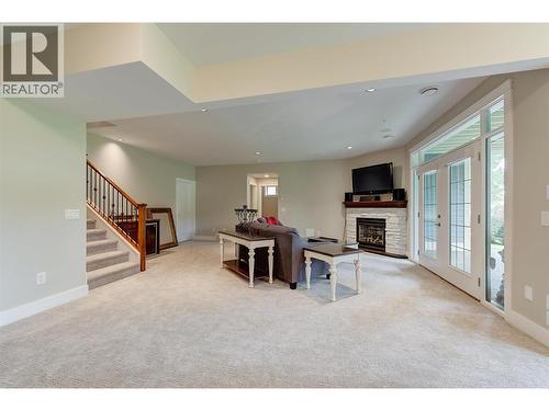 210 Dormie Place, Vernon, BC - Indoor With Fireplace