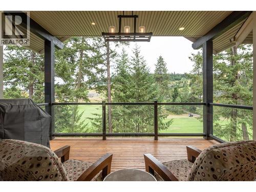 210 Dormie Place, Vernon, BC - Outdoor With Deck Patio Veranda With Exterior