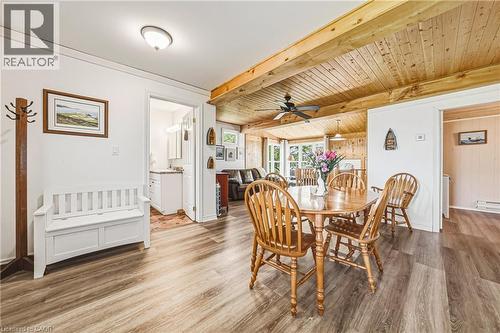 52 Wilcox Drive, Peacock Point, ON - Indoor Photo Showing Dining Room