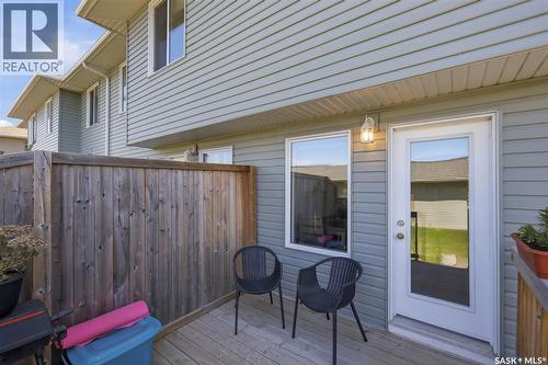 414 Maningas Bend, Saskatoon, SK - Outdoor With Deck Patio Veranda With Exterior