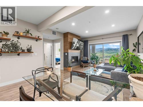 206 Vineyard Way, Vernon, BC - Indoor Photo Showing Other Room With Fireplace