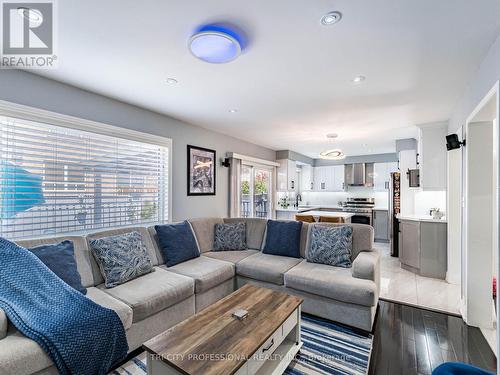 18 Sugarhill Drive, Brampton, ON - Indoor Photo Showing Living Room With Fireplace