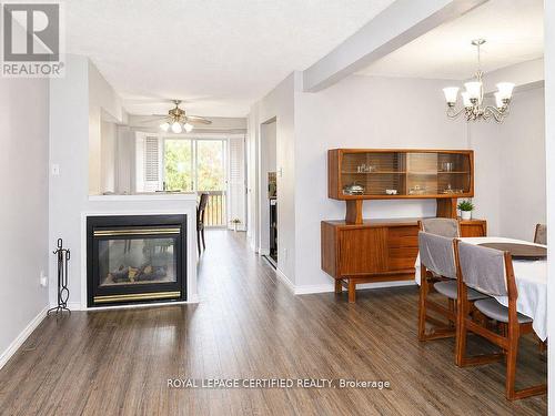 5126 Des Jardines Drive, Burlington, ON - Indoor Photo Showing Living Room With Fireplace