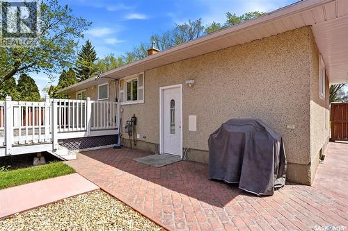124 Riddell Crescent, Regina, SK - Outdoor With Deck Patio Veranda With Exterior