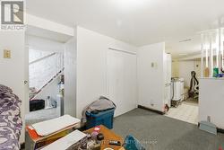 Unit #3 (basement) bedroom - 