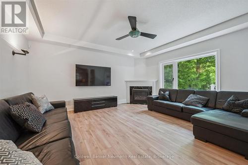 32 Forest Ridge Road, Erin, ON - Indoor Photo Showing Living Room With Fireplace