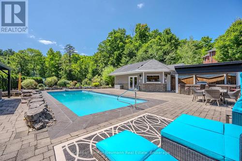 32 Forest Ridge Road, Erin, ON - Outdoor With In Ground Pool With Deck Patio Veranda
