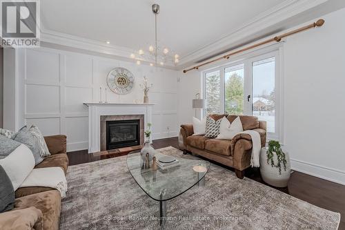 32 Forest Ridge Road, Erin, ON - Indoor Photo Showing Living Room With Fireplace
