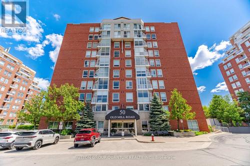 503 - 50 Old Mill Road, Oakville, ON - Outdoor With Balcony With Facade
