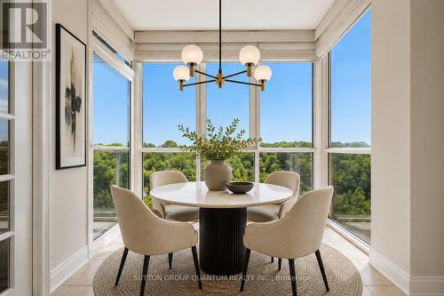 503 - 50 Old Mill Road, Oakville, ON - Indoor Photo Showing Dining Room
