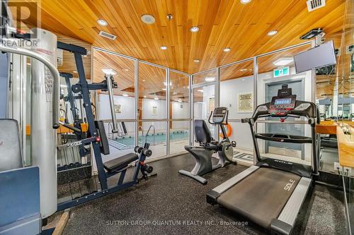 503 - 50 Old Mill Road, Oakville, ON - Indoor Photo Showing Gym Room