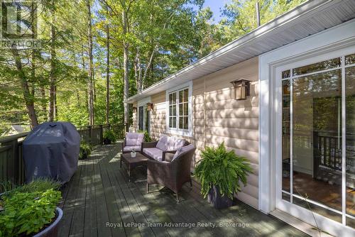 BBQ area off kitchen - 5 Fallingview Trail, Seguin, ON 