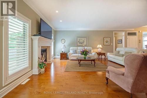 2285 Lilac Avenue, London South (South K), ON - Indoor Photo Showing Living Room With Fireplace