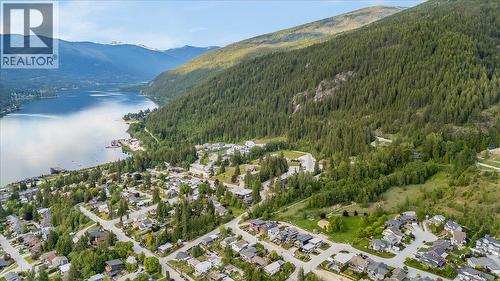 530 Foster Place, Nelson, BC - Outdoor With Body Of Water With View