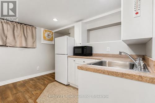 Viritually Staged - 26 Victoria Avenue, Grey Highlands, ON - Indoor Photo Showing Kitchen