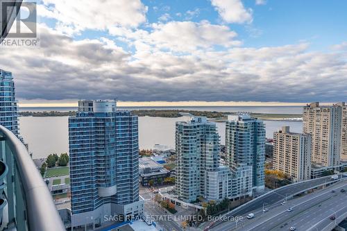 3712 - 19 Grand Trunk Crescent, Toronto, ON - Outdoor With Body Of Water With Balcony With View