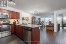 3712 - 19 Grand Trunk Crescent, Toronto, ON  - Indoor Photo Showing Kitchen With Double Sink 